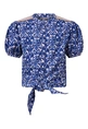 D-zine meisjes blouse korte mouw